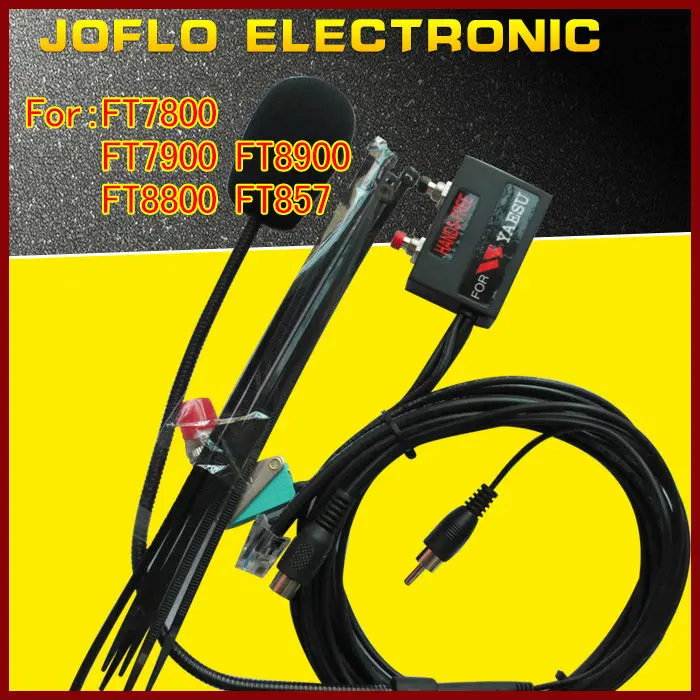 New free hand mic Yaesu Car radio hands free microphone For FT7800