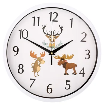 

Quartz Time Wall Clock 12 Inch Bedroom Office Clocks Modern Design Quiet Wall Watch Home Decoration Birthday Gifts