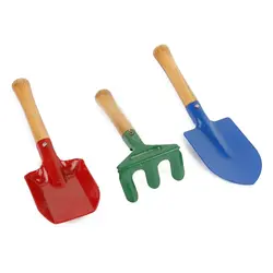 3 шт. Открытый Набор садовых инструментов лопатка-грабли Playset детская пляжная песочница игрушка