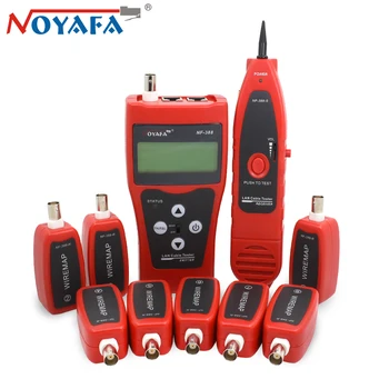 

NOYAFA Crimping Tools RJ11 RJ45 Crimper Tool NF-388 Cable Tester Tectep Telephone Wire Lan Tester Tracker Networks