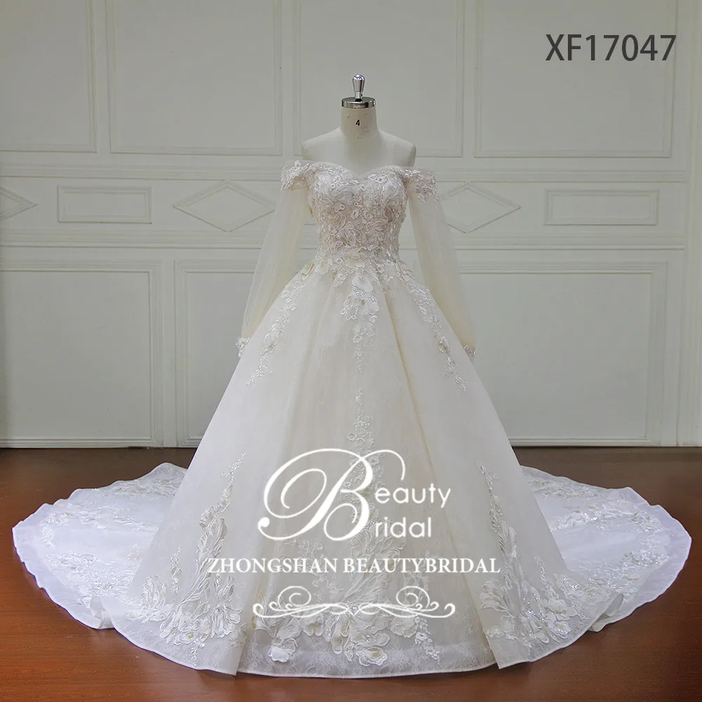 Элитное бальное платье на заказ, свадебное платье с кружевом, бисером, 3D цветами и жемчугом, свадебные платья, Vestido De Novias, свадебное платье