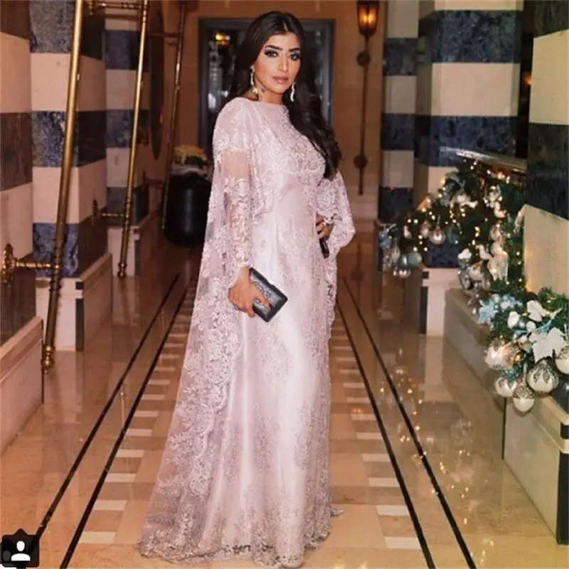 2016 Vestidos de festa longo винтажное арабское кафтановое мусульманское кружевное вечернее