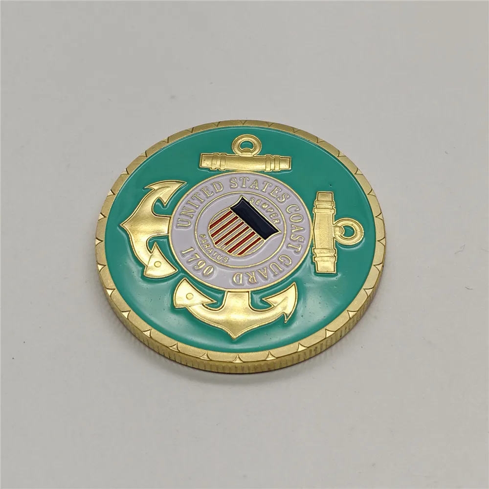 США Coast Guard вызов коллекция монет подарки сувенирные монеты военный значок