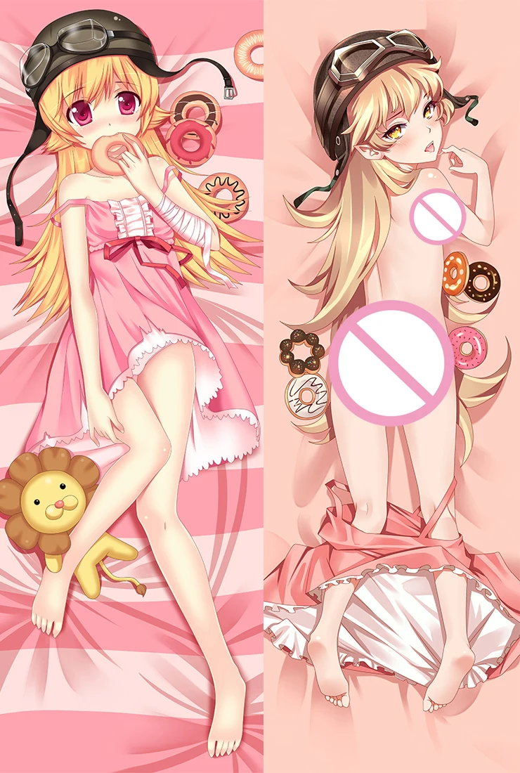 November update японская Аниме Bakemonogatari сексуальная девушка Oshino Shinobu Dakimakura наволочка для