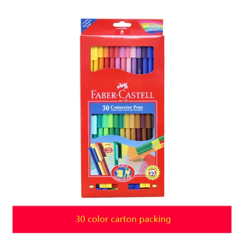 FABER CASTELL коллаж 80 цветов Детские акварельные ручки цветная ручка Студенческая ручка для рисования - Цвет: N011-300-A