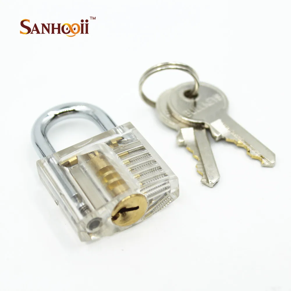 Навесной замок SANHOOII тренировочный инструмент для обучения слесарный красивый