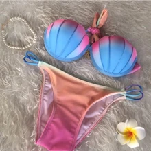 Сексуальные ремни бикини набор Танкини Топ женские купальные костюмы купальник пуш-ап белое бикини