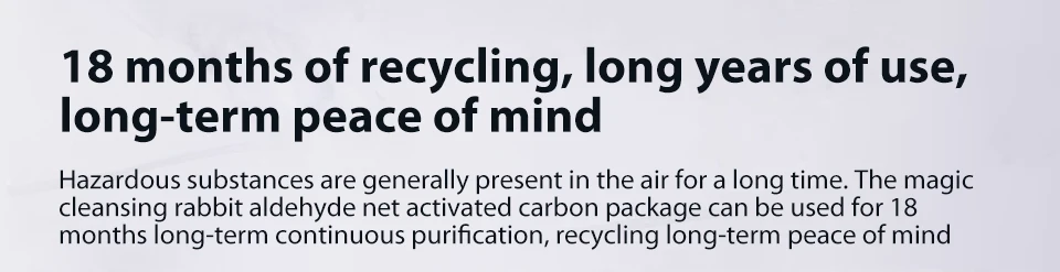 Original xiaomi mijia roidmi Activated carbon bag High iodine value,Adsorption of formaldehyde and benzene,Sterilizing bag  (10)