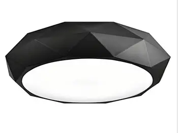 

LED Ceiling Lights Round Metal Acrylic Lighting Lamparas de techo For Bedroom Restaurant Living Room With Dimming Remote