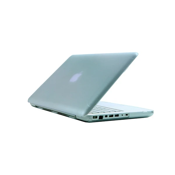 Чехол для Apple прорезиненный (матовый) жесткий чехол ноутбука Mac Book белый 13 дюймов MC