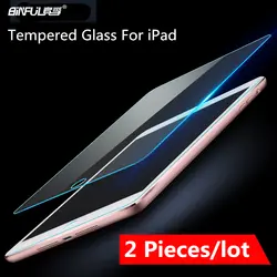2 шт. 9 H 0,3 мм Премиум Закаленное стекло защитный плёнки для iPad Mini 1 2 3 4 5 экран протектор для iPad 5 6 Air Pro 9,7 10,5 11