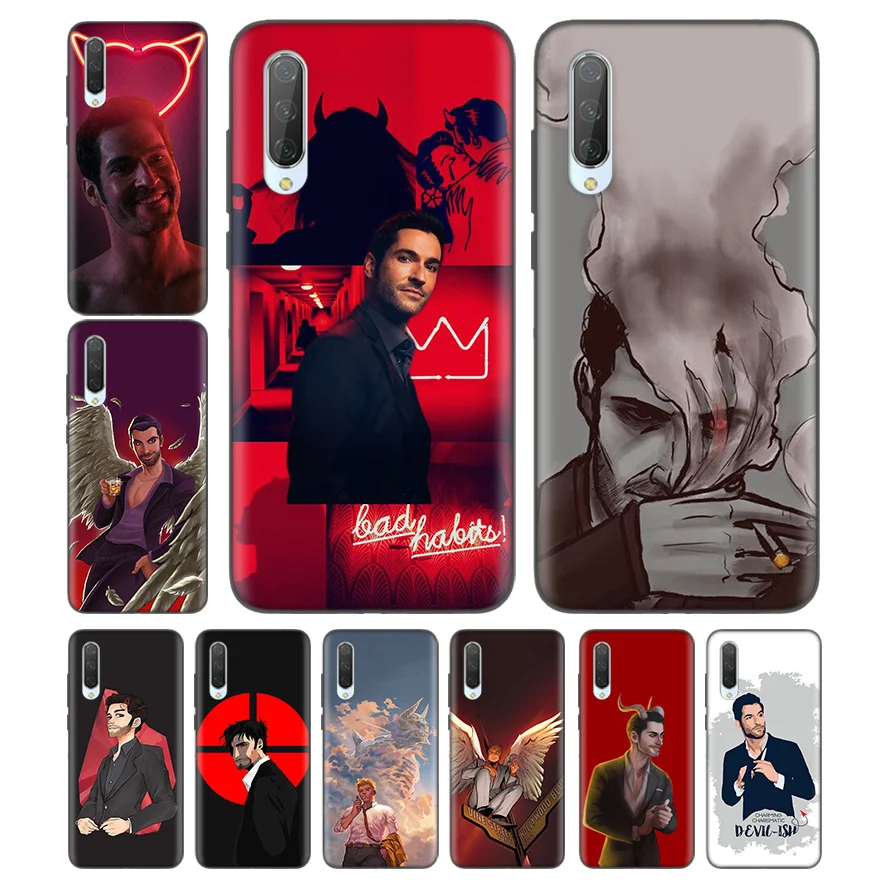 

Silicone Case For Xiaomi Redmi Note 7 7A 7S 6 6A 5 K20 Mi A1 A2 8 9T CC9 CC9E Lite Pro F1 Protective Phone Back Cover Lucifer TV