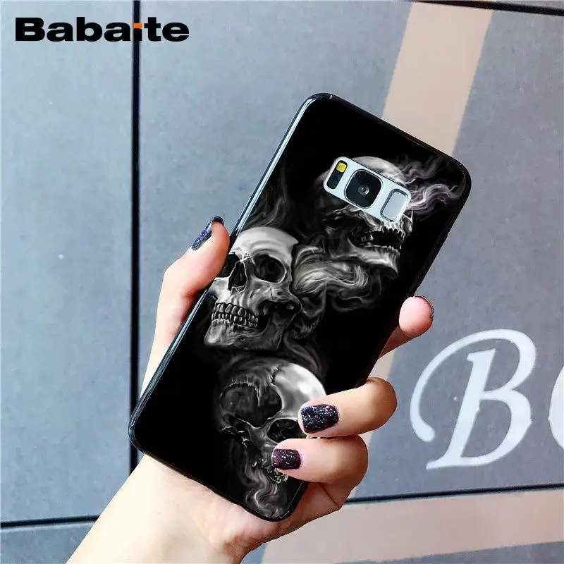 Чехол для телефона Babaite Grim Reaper Skull Skeleton Design Samsung Galaxy S20 S9 plus S7 edge S10 Plus S10E S10lite S8