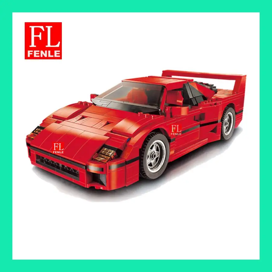 

2018 New Hot Ferrarie F40 Sports Car Model Building Blocks Kits Bricks Toys Compatible With Legoing 10248