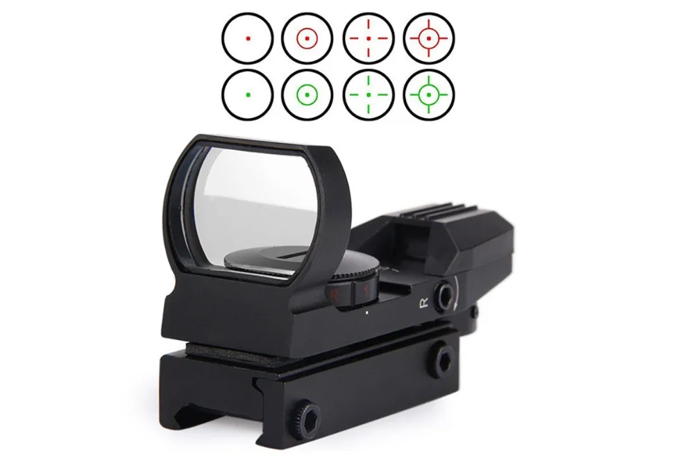 

Electro Reflex Red Green Dot Sight 20mm 1 x 22 x 33 For Hunting Gun Sight scope