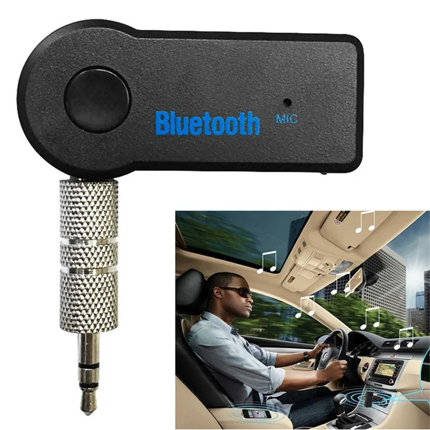 Новый беспроводной Bluetooth 3 5 мм AUX аудио стерео музыкальный домашний Автомобильный