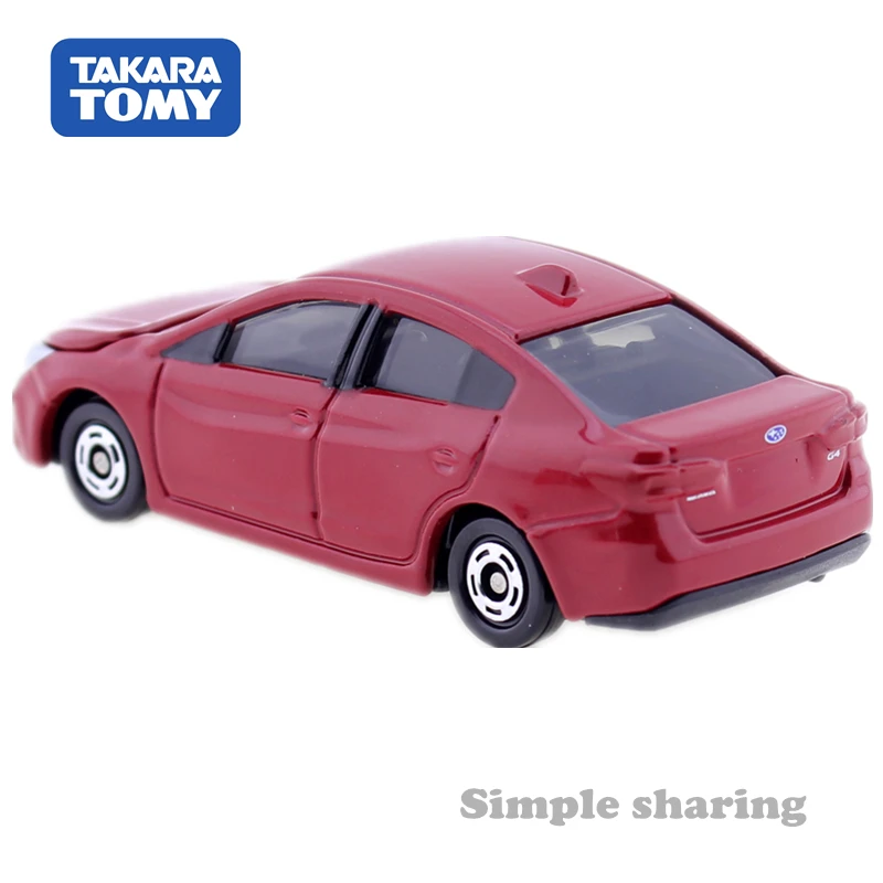 Takara TOMY TOMICA № 78 SUBARU IMPREZA набор моделей 1:63 миниатюрный литая машина забавные