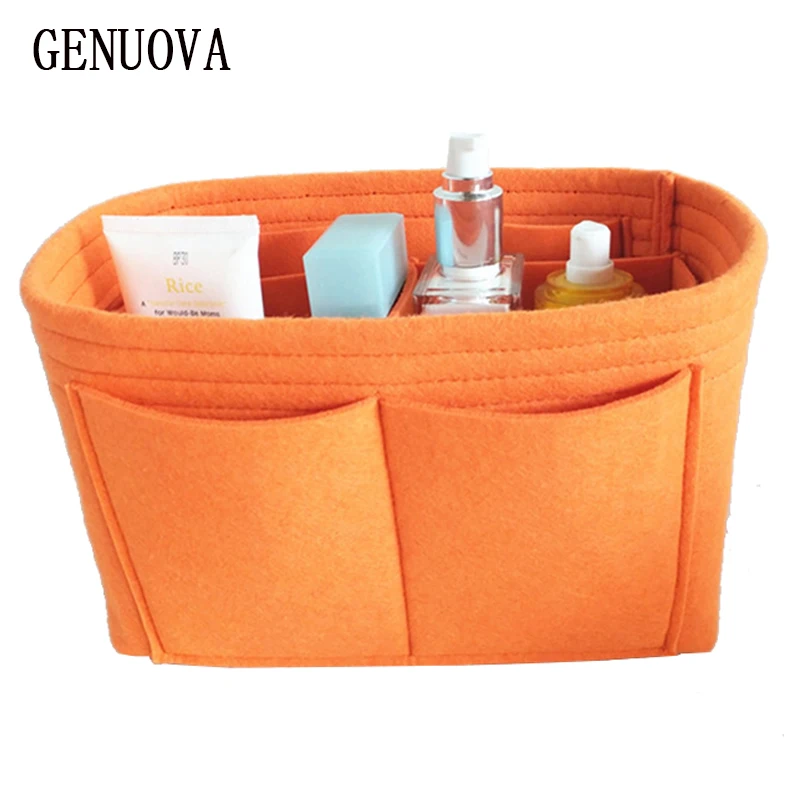 New Felt Cosmetic Bag Creative Insert Bag Multifunctional Women