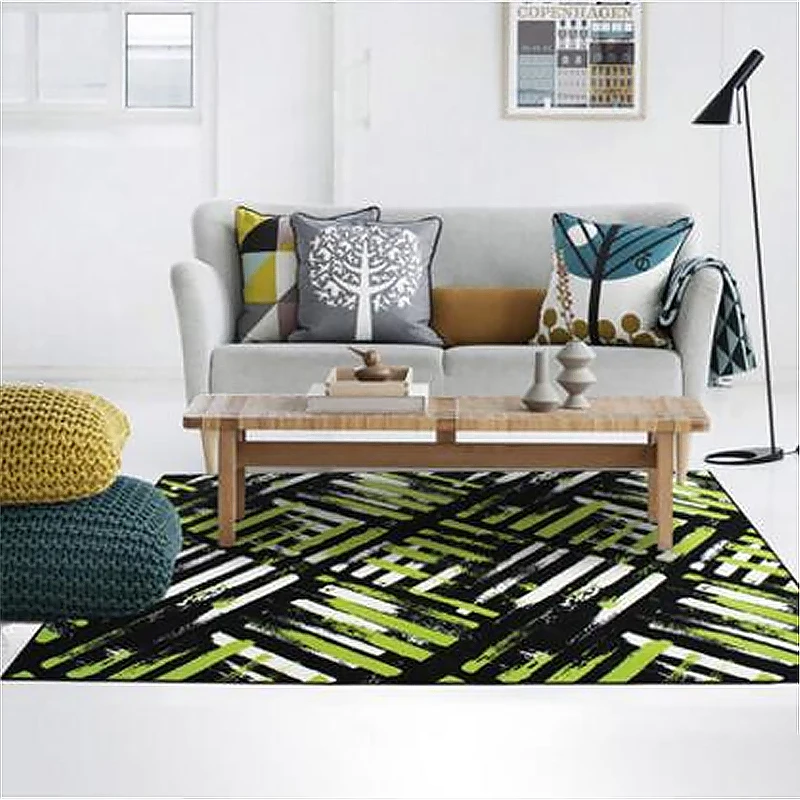 Новые модные мягкие креативные дизайнерские ковры для гостиной, спальни, коврики для дома, напольные коврики, коврик для двери, нежный ковер