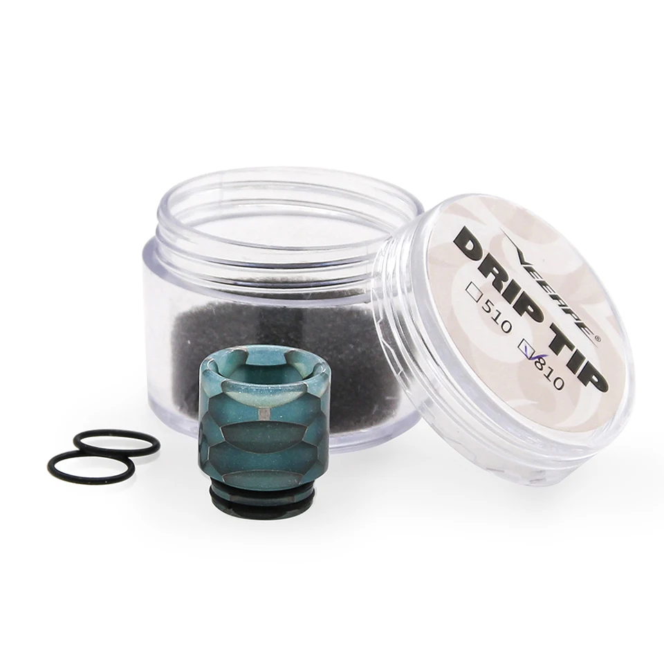 Veeape 810 светящийся капельный наконечник сменный мундштук для TFV12 PRINCE Atomizer TFV8 X BABY BIG