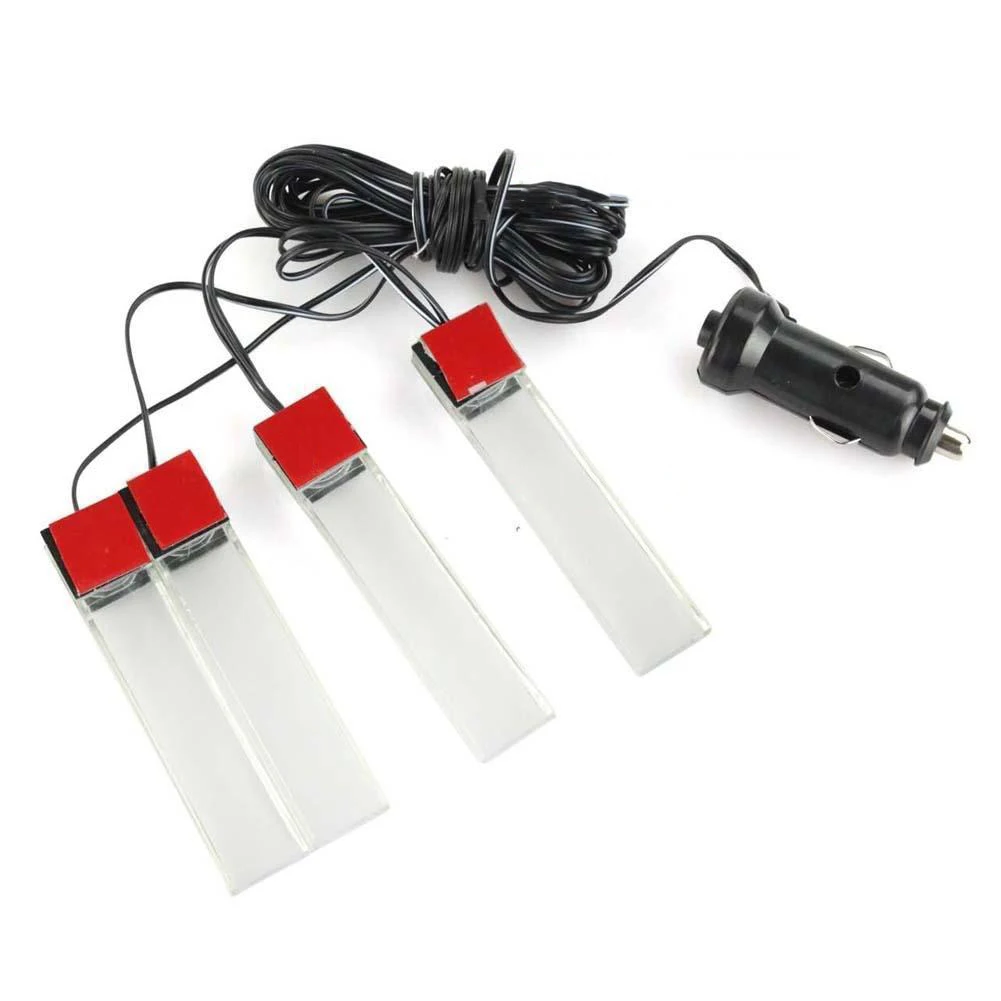 Floor Multi Use Easy Install Car Interior Romantic Accessories Led Light DIY Atmosphere Auto Styling Nightlight Strip Decoration |