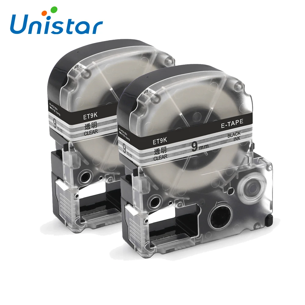 2 Pack ST9K Compatible Epson Labelworks LW 300 LW 400 LW 500 LW 600