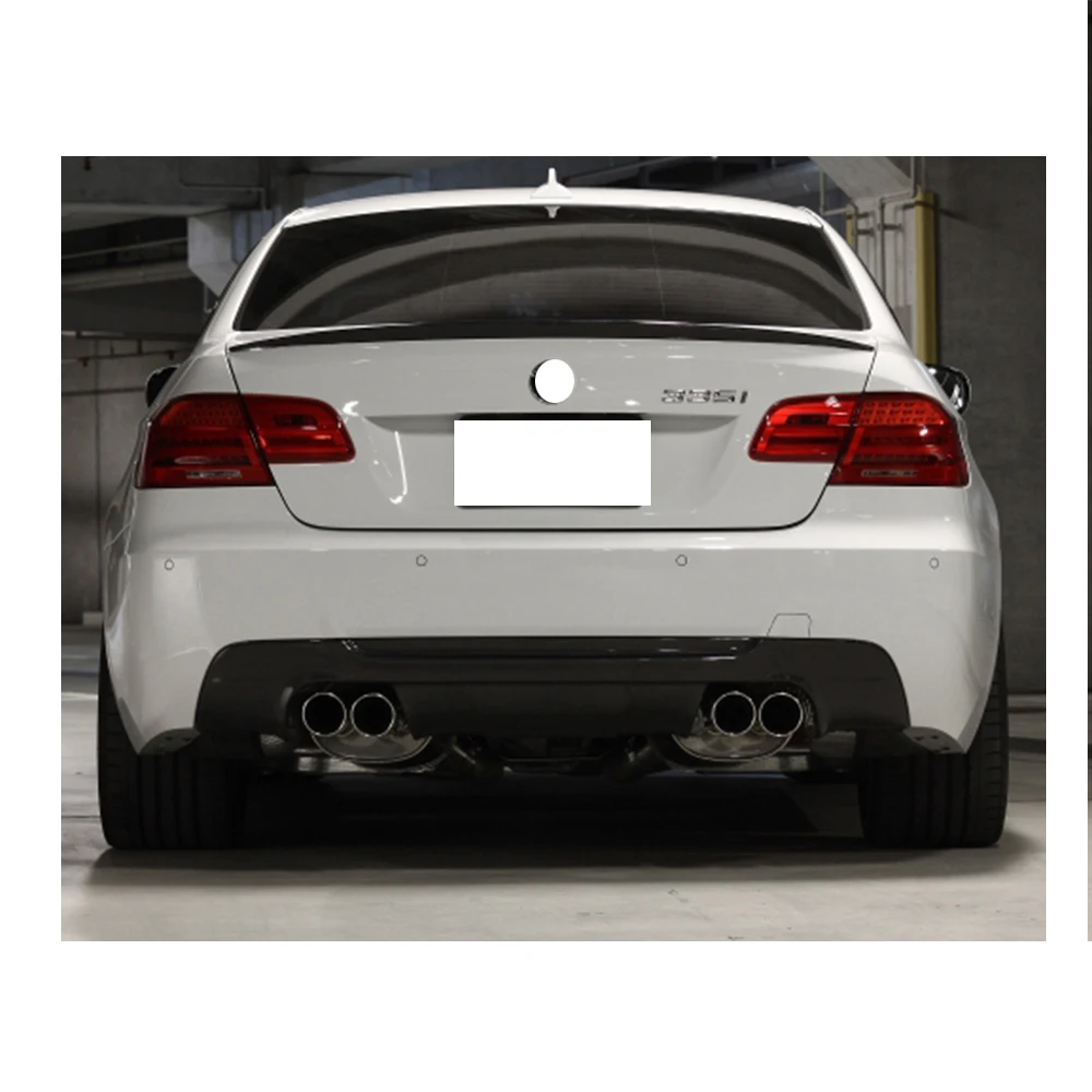 M3 Style E92 Carbon Fiber Rear Duck Spoiler For Bmw E92 Coupe 320i 325i 328i 330i 335i 320d 325d 330d 335d M3 2 Door 2005 2011 Spoilers Wings Aliexpress