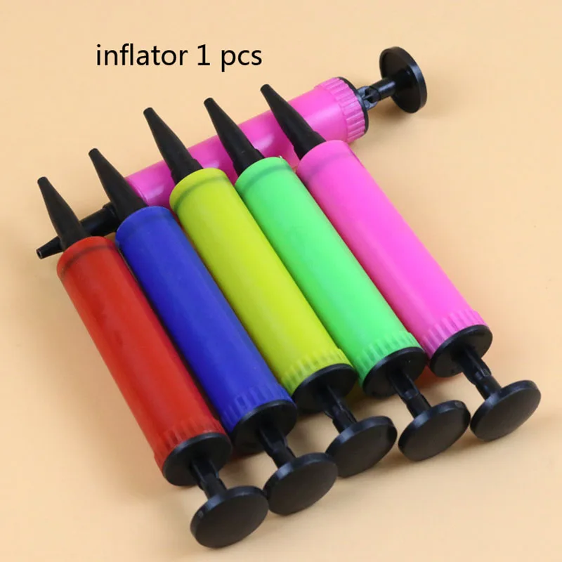 

1pcs/lot Mini 16.5cm hand inflator for pool float balloon air pump inflatable float inflator hand air pump for cup drink holde