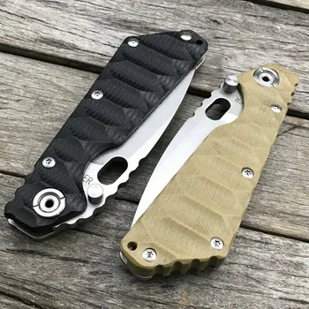 LDT SMF Folding Knife Honeycomb G10 Handle 9Cr18Mov Blade Tactical Knife Outdoor Camping Survival Knives Pocket Knife EDC Tool 6