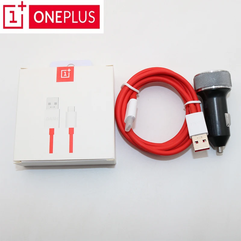 

Original Oneplus Dash Car Charger 6T 5t 5 3t 3 one plus smartphone QC 3.0 quick charge Fast Charging usb 3.1 Type C Cable