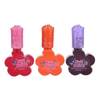 

3Pcs/Set Kids Girls Nail Polish Toys Water Soluble Washable Nail Polish Pretend Play Toys Children Girls Makeup Toy Gift 2018