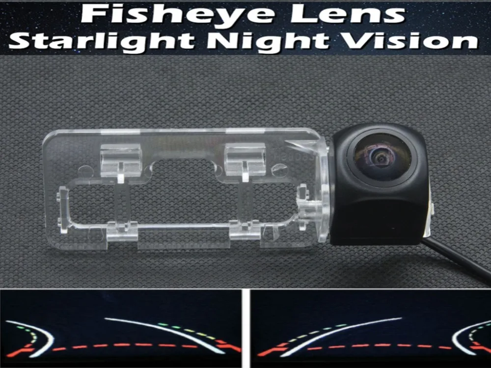 

1080P Fisheye Lens Trajectory Tracks Car Rear view Camera FOR Geely Emgrand EC718 Sedan 2009 2010 2012 Reverse Parking Camera