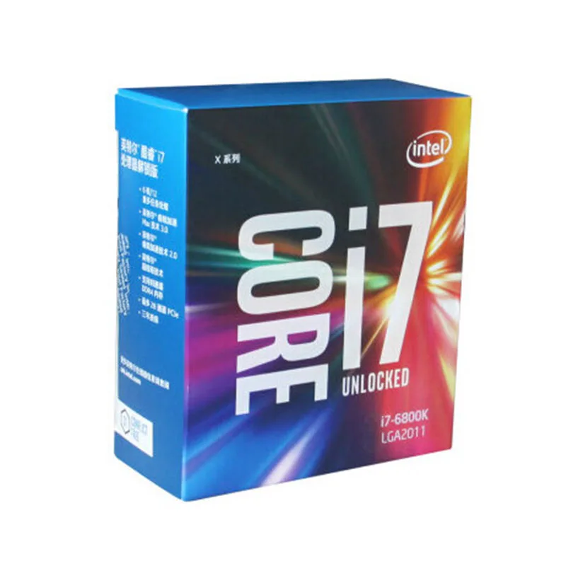Intel/Intel I7-6800K предусмотрена Процессор шесть ядерный процессор с ASUS X99-A X99