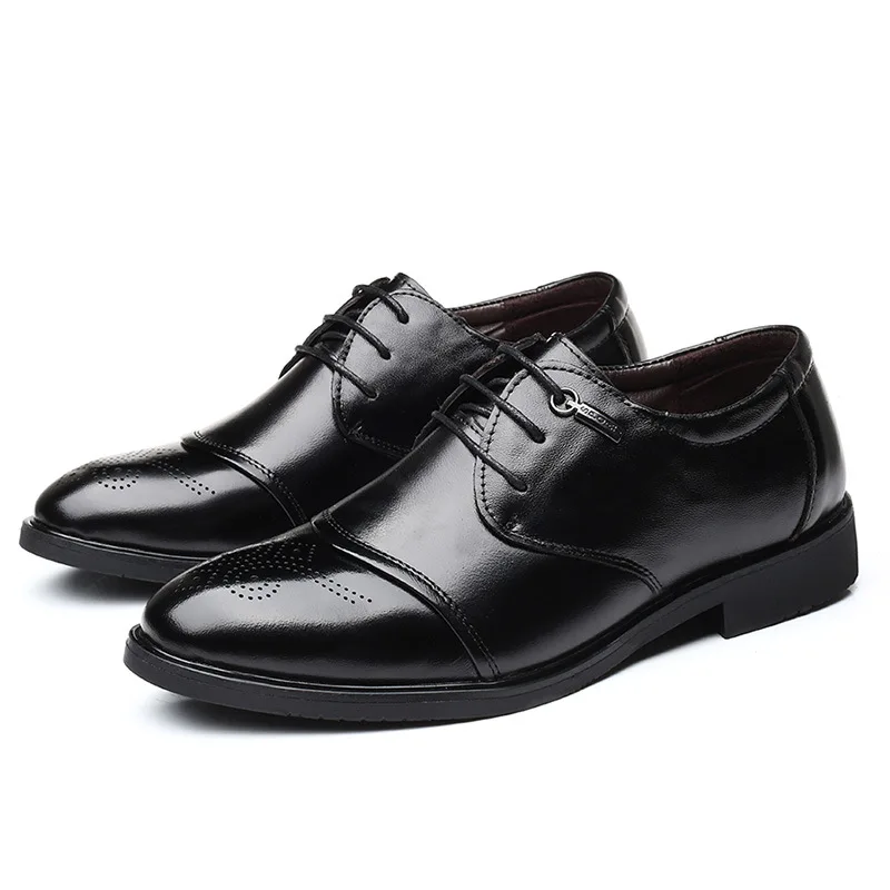 

AECBUY Shoes Men Leather Dress Shoes Men Shoes for Men Brown Dress Shoes Men Man Shoes Men Shoe NZZXTA4