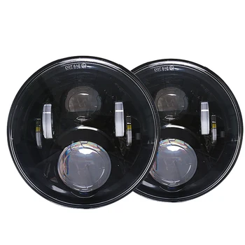

For Jeep Wranler JK Part Led Headlight Assembly 4x4 Off Road Light Bulb 12V Led High low Beam Headlight For Wrangler jk tj