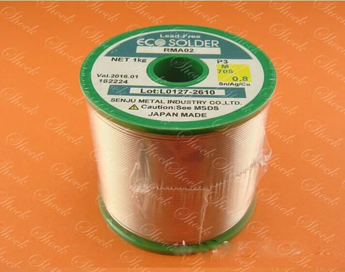free shipping M705 P3 0.8mm solder lead free solder containing silver 3