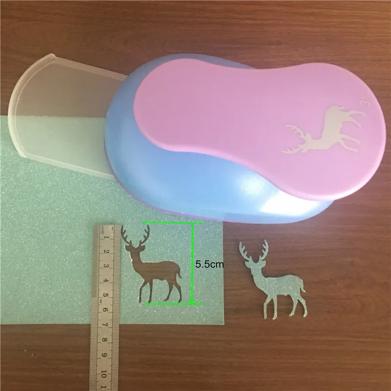 " /4,5x5,5 см Sika deer shaped EVA foam paper дырокол для карты ручной работы Жираф ремесло перфоратор furador скрапбук