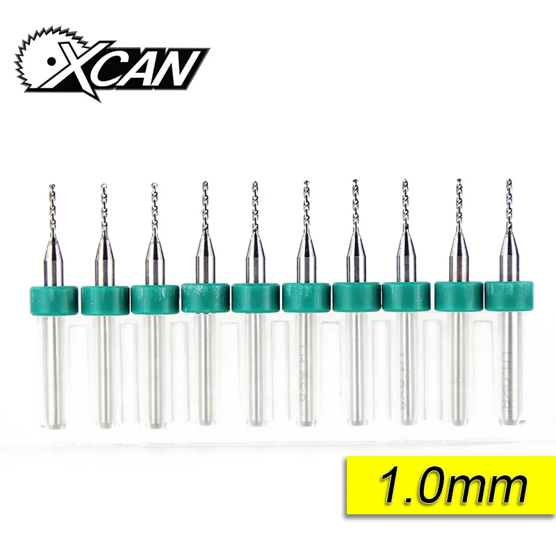 

Free Shipping 10 Pcs 1.0mm Import Carbide PCB Drill Bits, Print Circuit Board Mini CNC Drilling Bit Set, Woodworking Tools