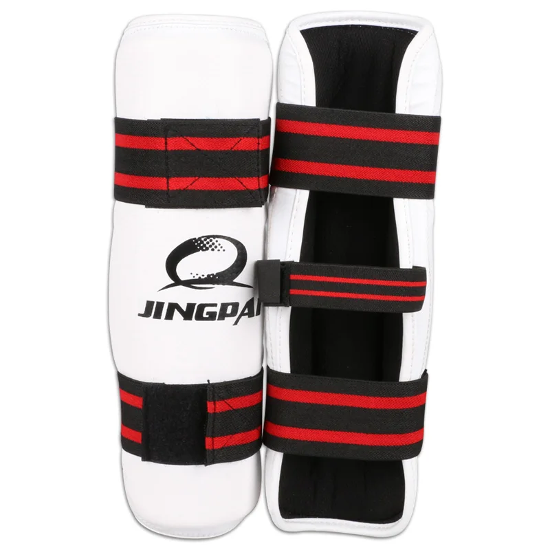 1 Pair Shin Guard Pads For Kick Boxing MMA Karate Taekwondo Sanda Fight Protective Equipment