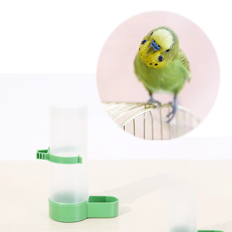 1pc New Plastic Squirrel Bird Seed Water Feeder Tube Garden Indoor