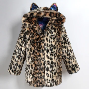 

Design Fashion Winter Women Faux Fox Artificial Fur Coat Woman Luxury Medium Long Fake Fur Coats Mujer Female Overcoat Ladies