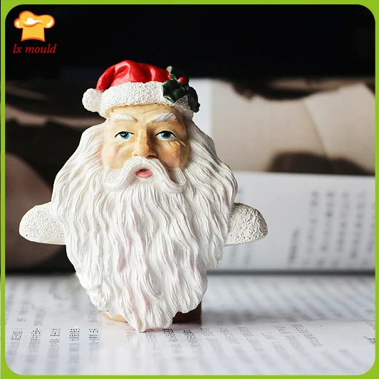 

2016 Exclusive new Chocolate handmade soap mold Claus sugar molds tools