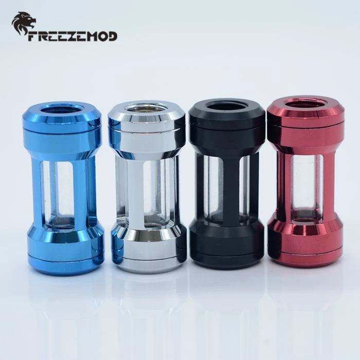 

FREEZEMOD computer water cooling filter composite version large visible area double internal teeth. GLQ-JX2