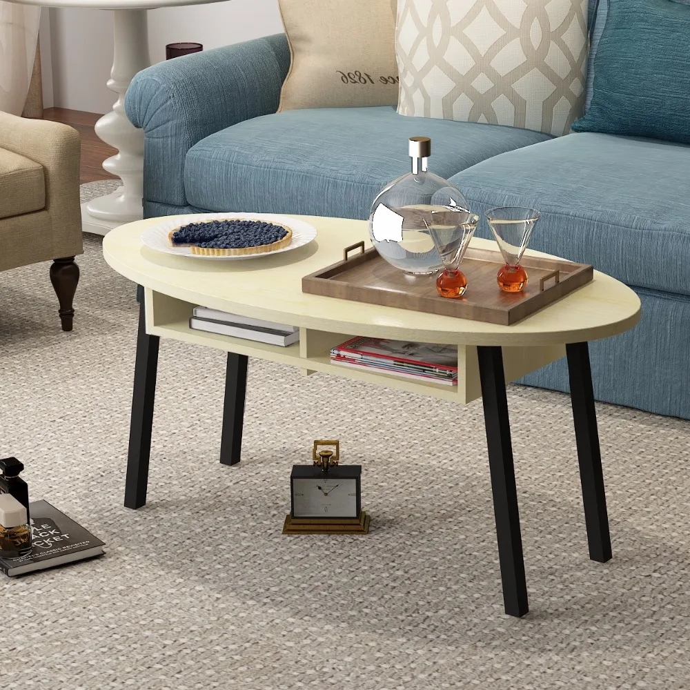 Nordic modern simple living room coffee table, oval mini corner/tea/end table,small coffee desk