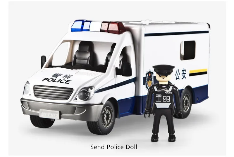 シミュレーション電気ワイヤレス制御公安rcカーe672 001 2 4g照明サウンドサイレンリモコン市トラフィックモデル ラジコン トラック Aliexpress
