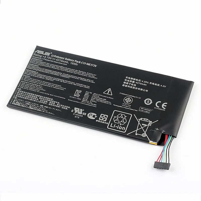 ASUS C11-ME172V планшетный ПК аккумулятор для ASUS MeMoPad K0W K004 Fonepad ME371MG ME371 ME172V 4270mAh