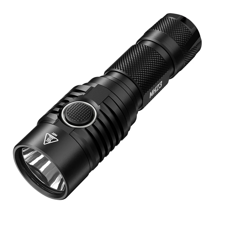 Nitecore MH23 ультра яркий ДАЛЬНОБОЙНЫЙ Прямая зарядка USB флэш-светильник нажатием одной кнопки Управление сильный светильник флэш-светильник - Испускаемый цвет: MH23--NO BATTERY