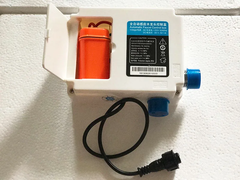Водосберегающий сенсорный свободный хромированный квадратный кран автоматический датчик высокий и короткий инфракрасный датчик кран смеситель горячей и холодной воды