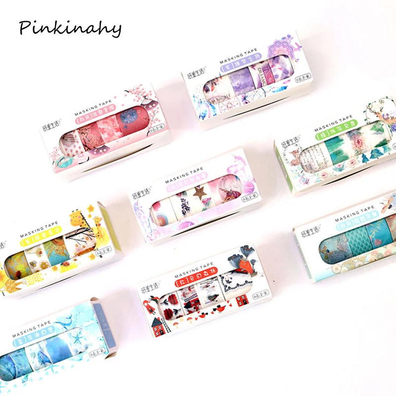 

Fantasy Forest Deer Unicorn Washi Masking Tape Album Scrapbooking Decor Washi Tape School Supply Stationery Stick Label JD056