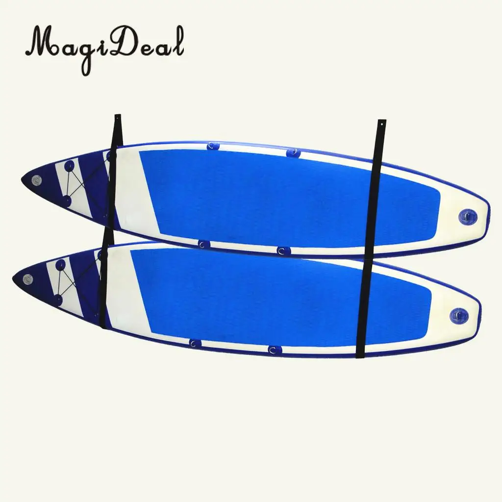MagiDeal полиэстер доска для серфинга Лонгборд слинг настенный ремень для хранения/стойка система SUP гараж вешалка для серфинга тела доска аксессуар